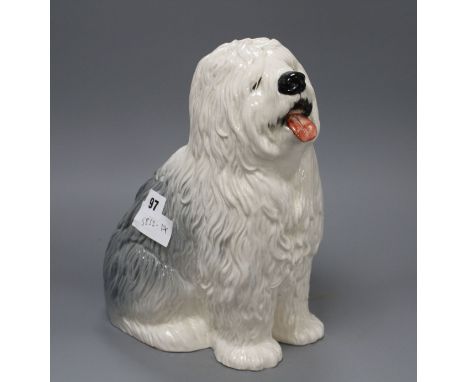 A Beswick model 'Dulux' Old English sheepdog, no.2232, height 29cm Condition: Very good condition.