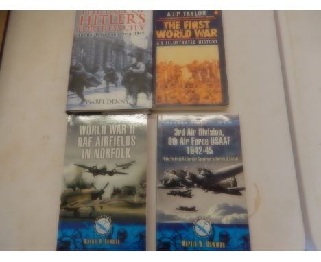 3rd air division 8th Airforce USAFF 1942-45 by Martin W. Bowman, World war ll RAF airfields in Norfolk, The first world war a
