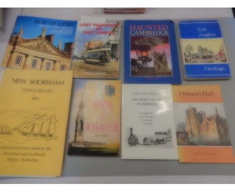 Lost tramways of Norfolk by Leslie Oppitz, Bob of Lynn-The first prime minister, East Anglian Heritage by Albert Ribbans, Oxb