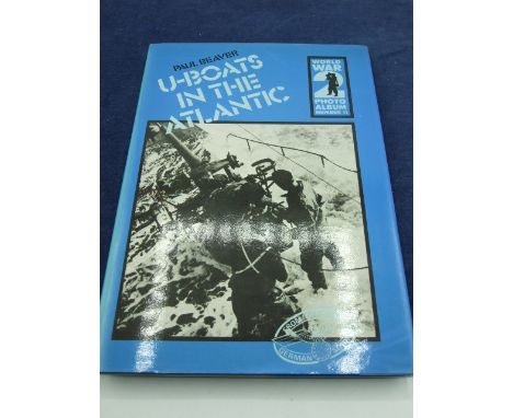 U-boats in the Atlantic by Paul Beaver, photo album no.11 with dust cover. 1979 first edition