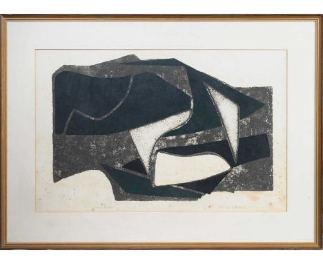 * PHILIP REEVES RSA PRSW RGI RE (SCOTTISH 1931 - 2017), SHORE FORM limited edition etching on paper, signed, titled and numbe