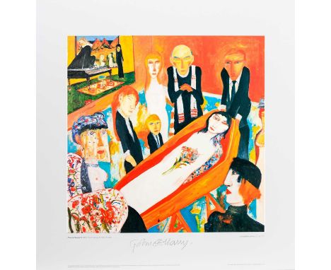 * JOHN BELLANY CBE RA HRSA (SCOTTISH 1942 - 2013), CHINESE REQUIEM limited edition giclee print on paper, signed and numbered