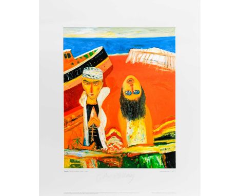 * JOHN BELLANY CBE RA HRSA (SCOTTISH 1942 - 2013), TSUNAMI limited edition giclee print on paper, signed and numbered 14/55un