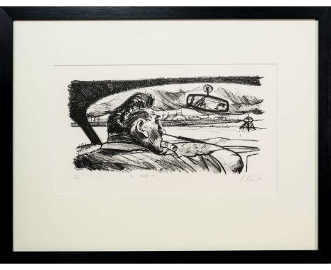 * RAY RICHARDSON (BRITISH b. 1964), ALL WASHED UP limited edition lithograph on paper, signed, titled, dated '92 and numbered