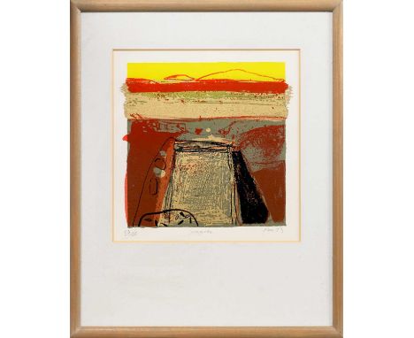 * BARBARA RAE CBE RA RSA RE (SCOTTISH b. 1943), SEAGATE limited edition colour etching on paper, signed dated '93, titled and