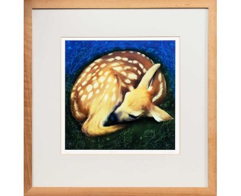 * FIONA WATSON, FAWN limited edition giclee print on paper, signed, titled and numbered 2/20mounted, framed and under glassim