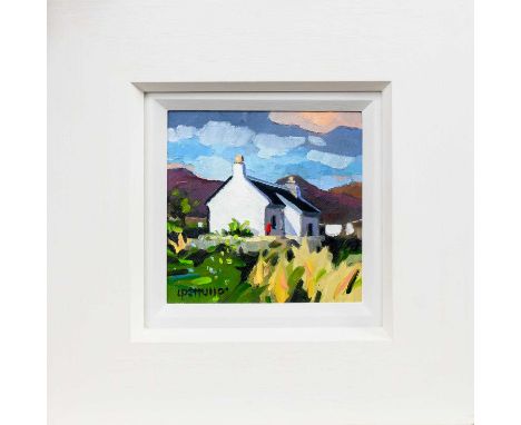 * LIN PATTULLO (SCOTTISH b. 1949), WEST COAST WASHING  oil on canvas, signed, titled versoframed and under glassimage size 15