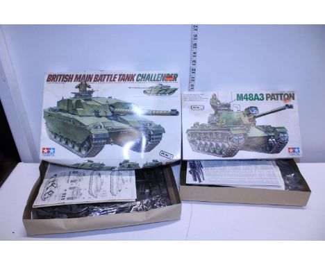 Two Tamiya military model kits, (boxed as new) 