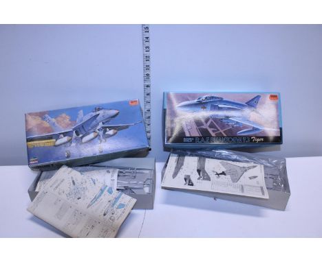 A Hasegawa and Fujimi aircraft model kits, (boxed as new) 