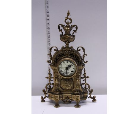 A Imperial gilt metal mantle clock (needs restoration) 