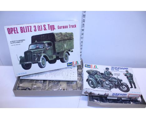 Two boxed Revell military model kits, (boxed as new) 