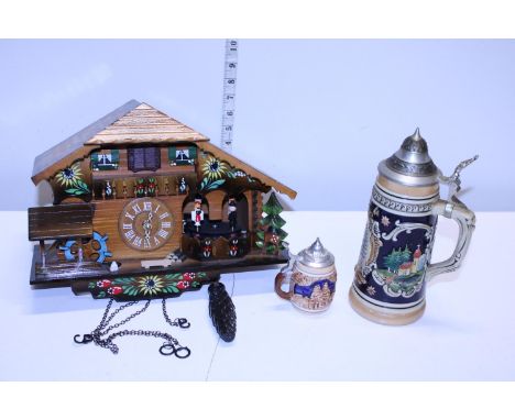 A selection of vintage German related antiques 
