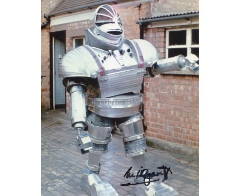 DOCTOR WHO 8x10 photo signed by actor Michael Kilgarriff as one of the Cybermen. Good Condition. All autographed items are ge