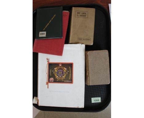 "Indian Infantry Colours", by Capt, H. Bullock, 1931, together with "A Short Record of the Durham Light Infantry 1758-1894", 