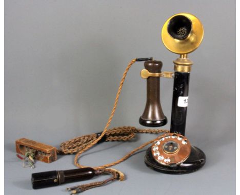 An original stick telephone ST28 No.1' H. 33cm.