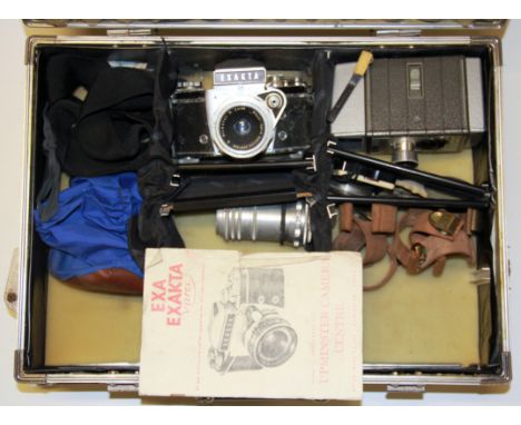 An Exakta Varex Camera.