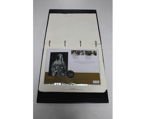 H.M. The Queen Mother Silver Commemorative Coin Collection, containing seven silver proof coins with first day covers, with c