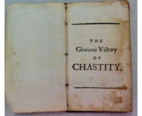 The Glorious Victory of Chastity in Joseph's Hard Conflict, and His Happy Escape by Benjamin Jenks. London, Printed for W. Ro