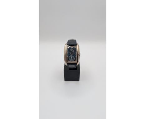 Patek Philippe Gondolo 5200G-001 White Gold / Blue Tiffany &amp; Co Limited Edition, Patek Philippe Clasp Blue Alligator stra