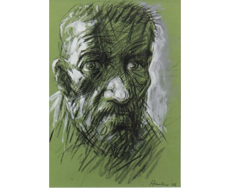 * PETER HOWSON OBE (SCOTTISH b 1958), STUDY FOR ST ANDREW'S II pencil on card, signed and dated '05 in pencil 22cm x 20cm Mou