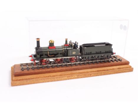 A scratch-built Finescale 0 Gauge London Brighton & South Coast Railway 0-6-0 Locomotive and Tender, of the type supplied by 