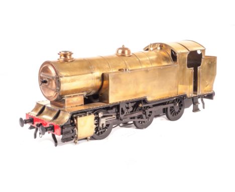 A 3½in gauge scratchbuilt 0-6-0 Side Tank Locomotive, to unidentified design with outside cylinders and valve gear, fitted wi