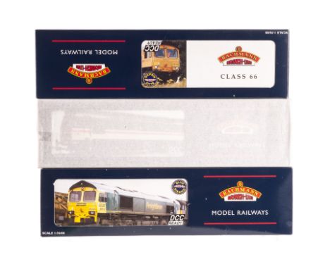 Bachmann 00 Gauge Limited Edition Class 66 and 25 Diesel Locomotives: 32-400TF Ethel in grey and fawn with red and white stri