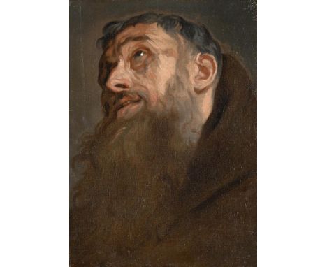 AFTER SIR ANTHONY VAN DYCK SAINT FRANCIS OF ASSISI Oil on canvas 41 x 30.5cm (16 x 12 in.) Provenance: Sale, Christie's, Sout
