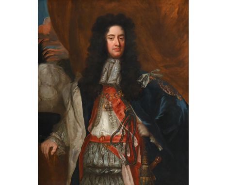 SCHOOL OF SIR GODFREY KNELLER (BRITISH 1646-1723) PORTRAIT OF WILLIAM DOUGLAS, 3RD DUKE OF HAMILTON, 1ST EARL OF SELKIRK Oil 