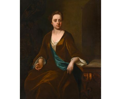MICHAEL DAHL (SWEDISH 1659-1743) PORTRAIT OF ANNE BODVELL, NÉE DAVIES, (1668-1757) Oil on canvas Transcribed to the reline 'M