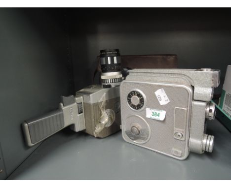 A Me Opta Admira 8F cine camera in leather case and  Kopil Zoom 8 EE 