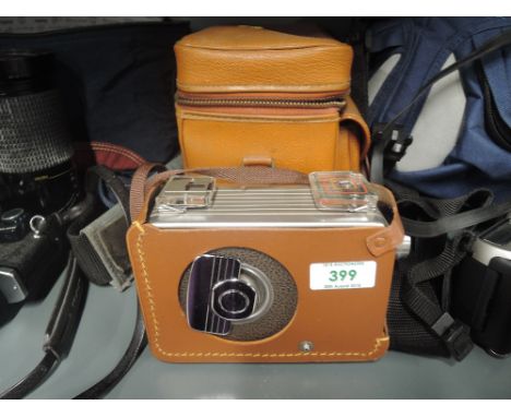 A Kodak Brownie 8mm movie camera II