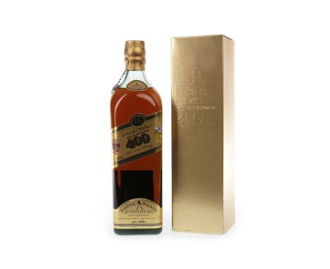 JOHNNIE WALKER KILMARNOCK 400 AGED 15 YEARS Blended Scotch Whisky. Bottled to celebrate the 400th anniversary of Kilmarnock r