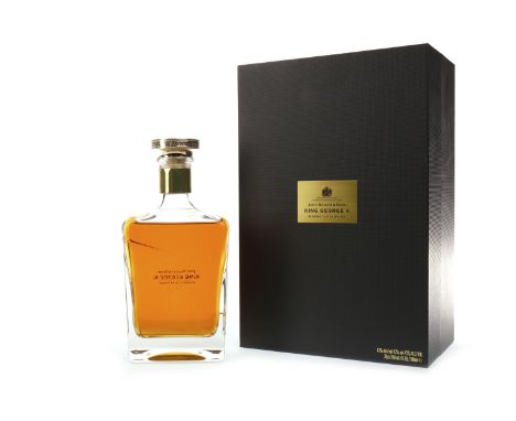 JOHNNIE WALKER KING GEORGE VBlended Scotch Whisky. 70cl, 43% volume, in presentation box.    CONDITION REPORT:  Excellent. 