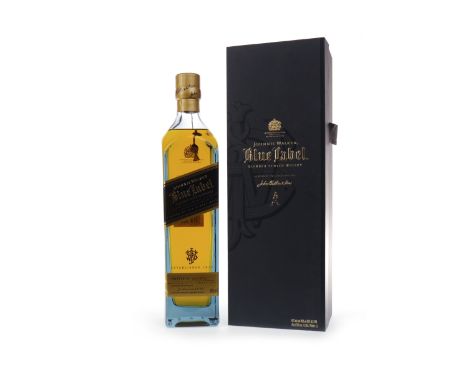 JOHNNIE WALKER BLUE LABELBlended Scotch Whisky70cl, 40% volume, in box.   CONDITION REPORT:  Very good.