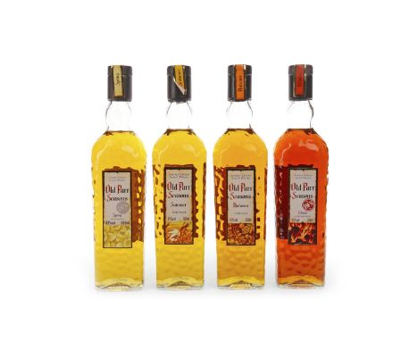 OLD PARR SEASONS (4) Blended Scotch Whisky. A range of four whiskies (Summer, Autumn, Winter and Spring) created to reflect t