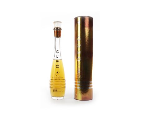 JOHNNIE WALKER DECO Blended Scotch Whisky. 350ml, 40% volume, in tube.   CONDITION REPORT:  Fill level low neck.