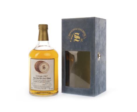 LAPHROAIG 1967 SIGNATORY VINTAGE AGED 28 YEARSActive. Port Ellen, Islay.Distilled 20th September 1967, matured in cask no. 22