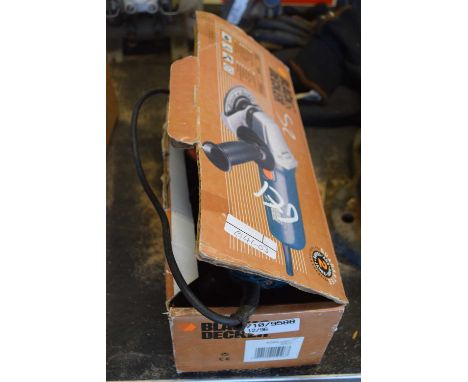 Black &amp; Decker 6" grinder