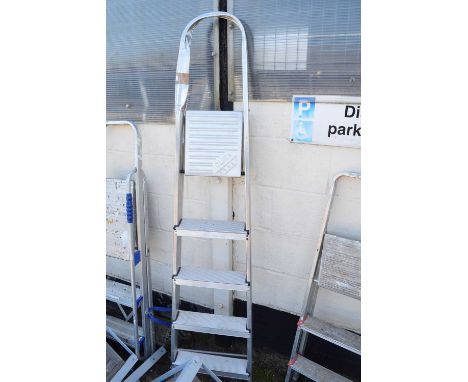 Four rung step ladder
