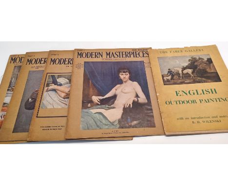 VINTAGE ART - MODERN MASTERPIECES (1935) &amp; ENGLISH OUTDOOR PAINTINGS (1946)