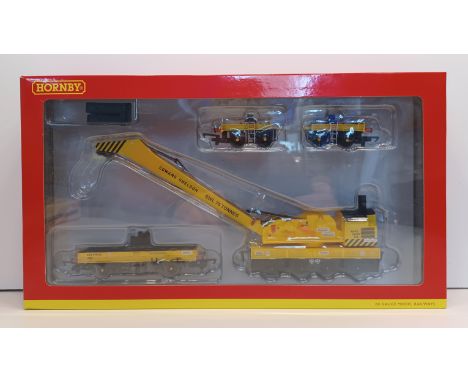 MODEL RAILWAY OO GAUGE HORNBY R6897 BR 75 TON BREAKDOWN CRANE 'ARDC 96200'
