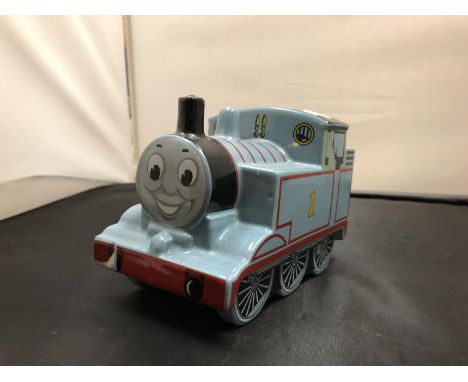 A BELIEVED WADE THOMAS THE TANK ENGINE CERAMIC MONEY BOX 