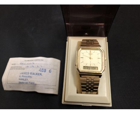 A RETRO CASIO WRISTWATCH 