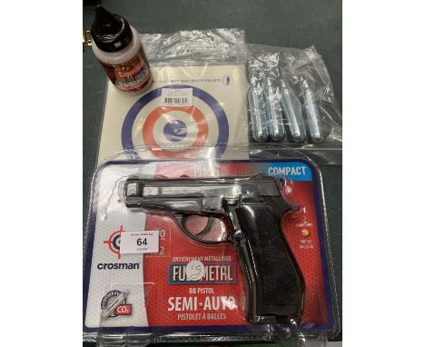 A PFM16 COMPACT BB GUN WITH ACCESSORIES 