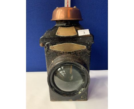 A VINTAGE LMS LAMP ADLAKE NO 22 LAMP MANUFACTURING AND RAILWAY SUPPLIES LTD LONDON 