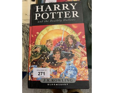 A HARD BACKED FIRST EDITION ' HARRY POTTER AND THE DEATHLY HALLOWS' 