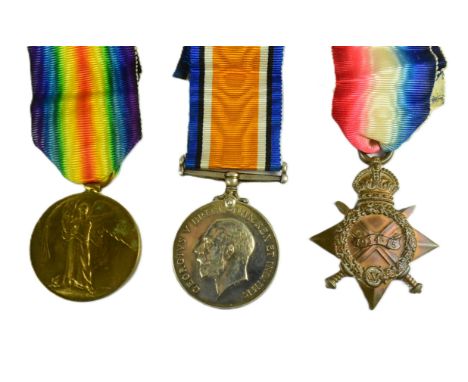 WWI Medal Group &amp; Effects - medal group awarded to one 2nd Lieutenant Gordon Gray Doughty of the 1st Battalion King's Own