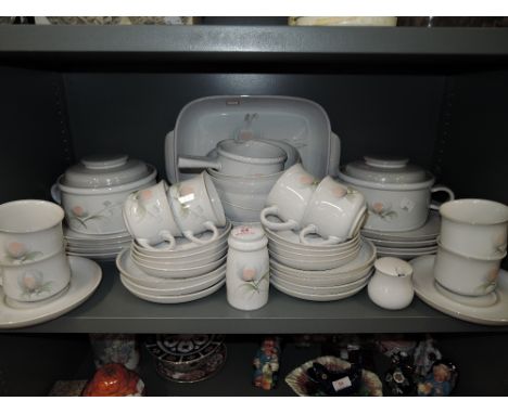 A vintage dinner service by Denby 