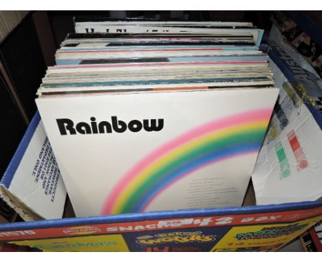 A selection of vintage 33rp vinyl albums pop and rock including Herb Alpert